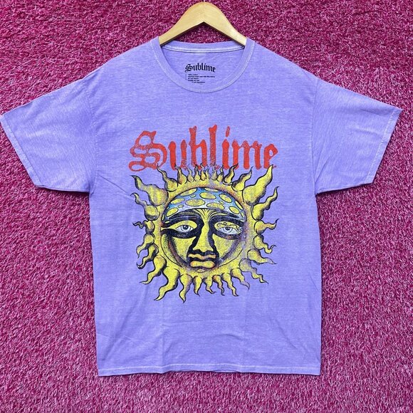 Sublime 40 oz to Freedom Sun Logo T Shirt Medium - Picture 1 of 4